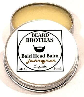 Bald Head Balm Moisturizer. Journeyman.