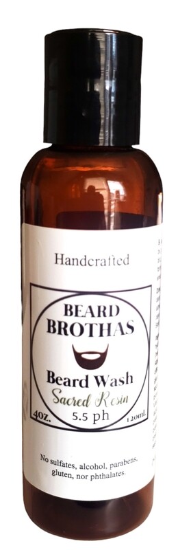 Beard Brothas Beard Wash. Sulfate Free. Sacred Resin.