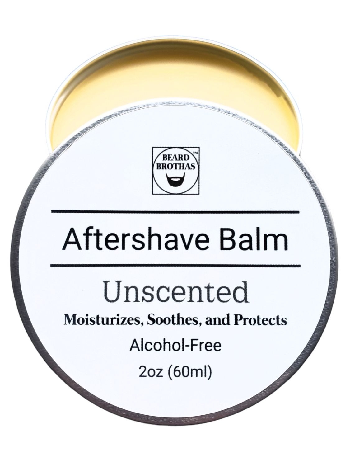 Aftershave Moisturizer Balm. Natural Eucalyptus Scent.