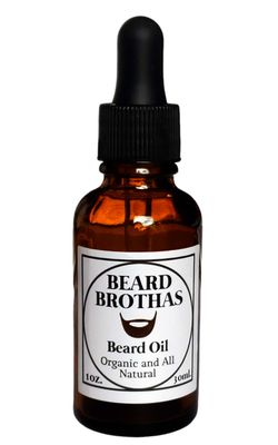 Beard Brothas Premium Organic Beard Oil. Classic Scent.