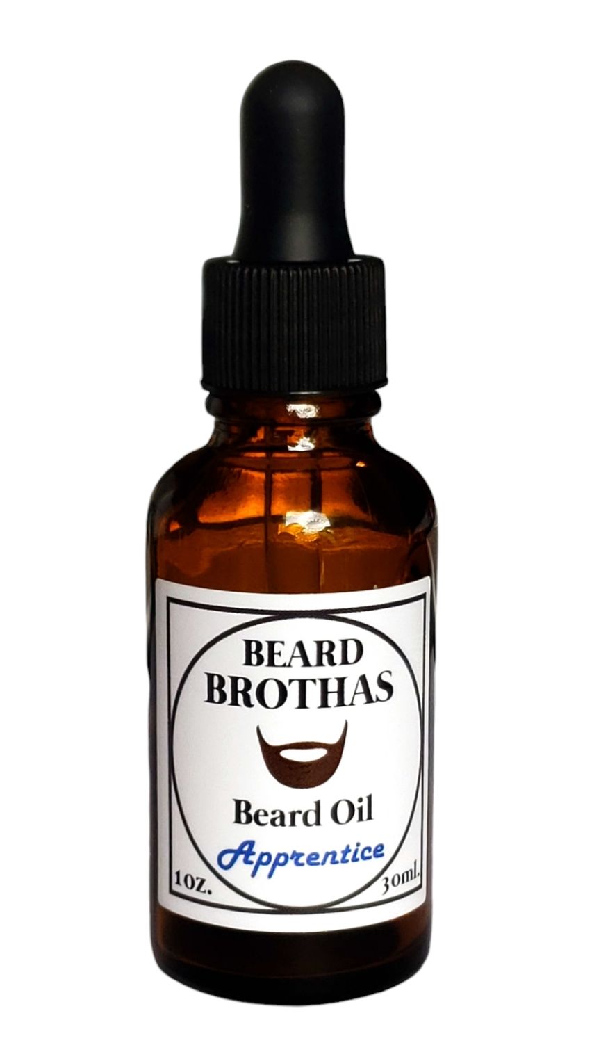 Beard Brothas Organic Beard Oil Moisturizer. Apprentice Scent.