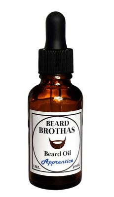 Beard Brothas Organic Beard Oil Moisturizer. Apprentice Scent.