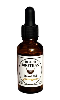 Beard Brothas Organic Beard Oil Moisturizer. Journeyman Scent.