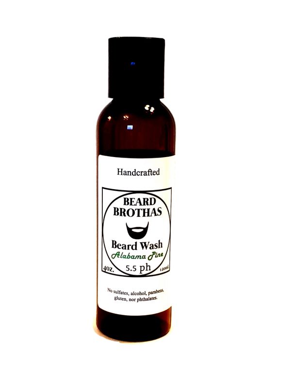 Beard Wash. Sulfate Free. Alabama Pine Scent.