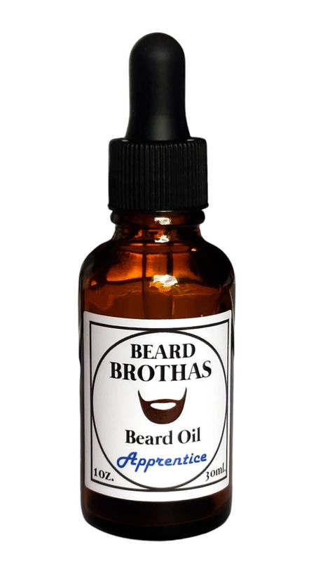 Beard Brothas Organic Beard Oil Moisturizer. Apprentice Scent.
