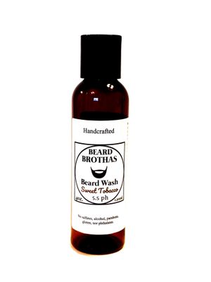 Beard Brothas Beard Wash. Sulfate Free. Sweet Tobacco Scent.