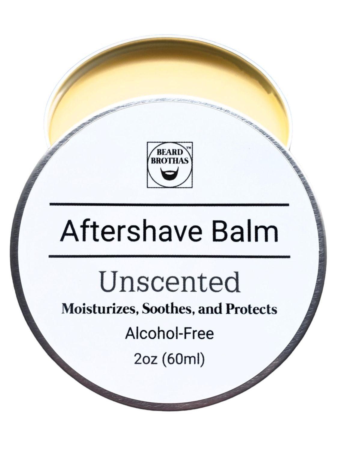 Aftershave Moisturizer Balm. Natural Eucalyptus Scent.