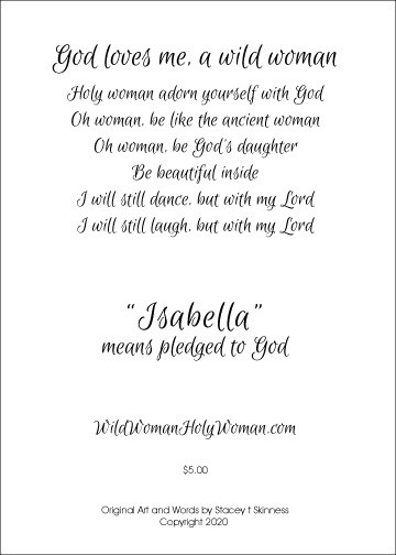 Isabella Card