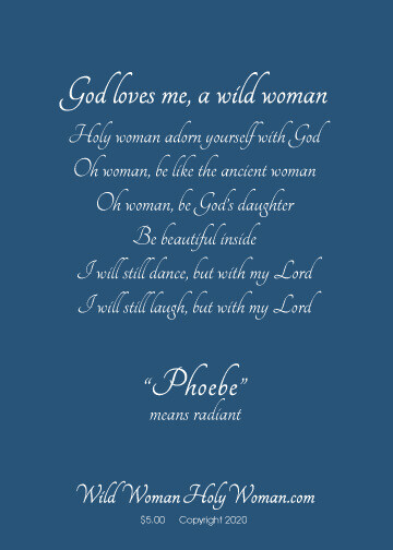Phoebe Card