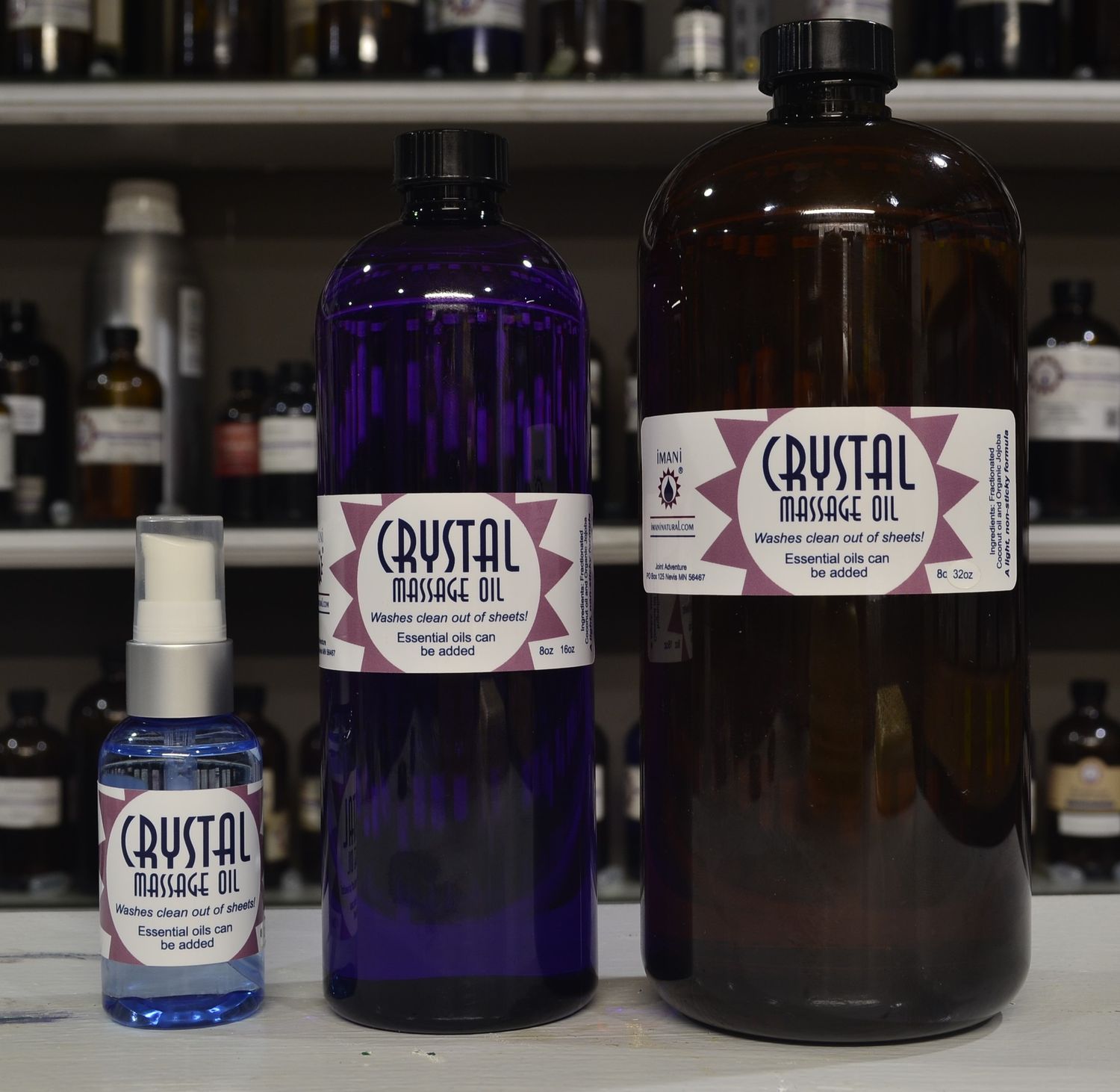 Crystal Massage Oil