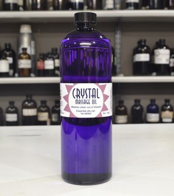 Crystal Massage Oil