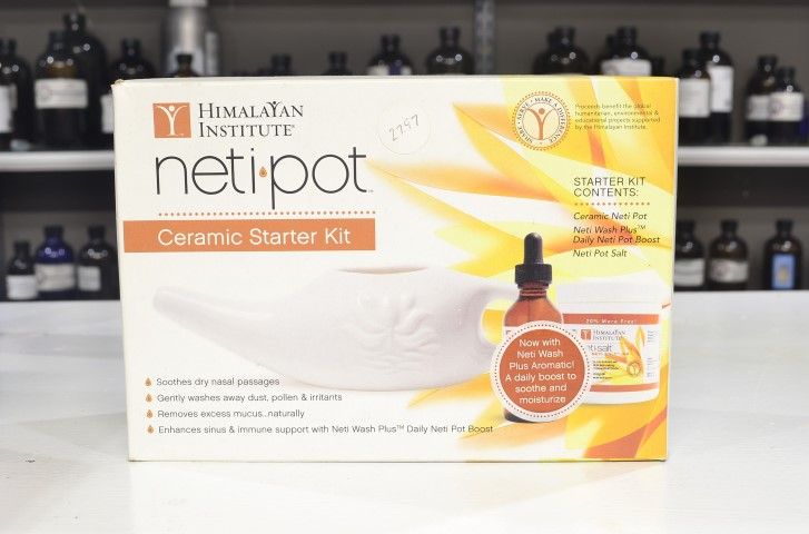 Neti Pot Ceramic Starter Kit