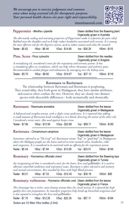 2025 Imani Product Catalog