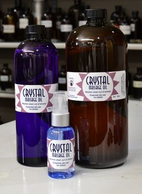 Crystal Massage Oil