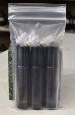 3-pack Amber Glass Rollerball