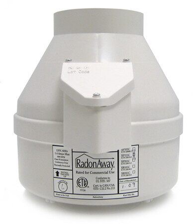 RadonAway XP201 Radon Mitigation Fan