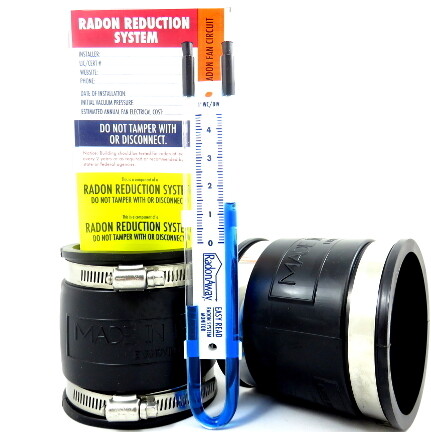 Radon Fan Install Kits (more sizes and colors available)