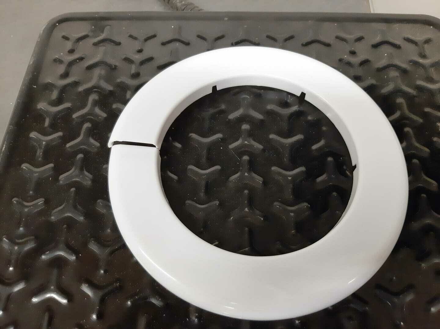 SALE 4" PVC Trim Ring (Split Break Away)