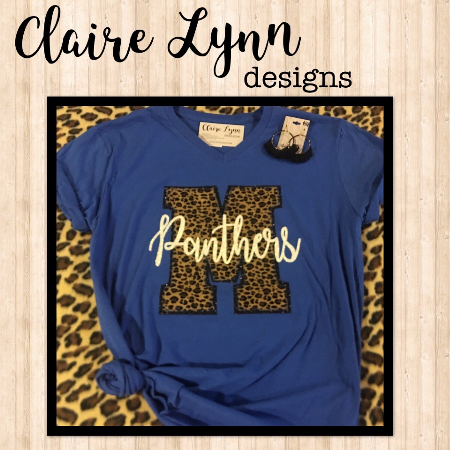 Cheetah Letter spirit tee Cheetah Letter spirit tee