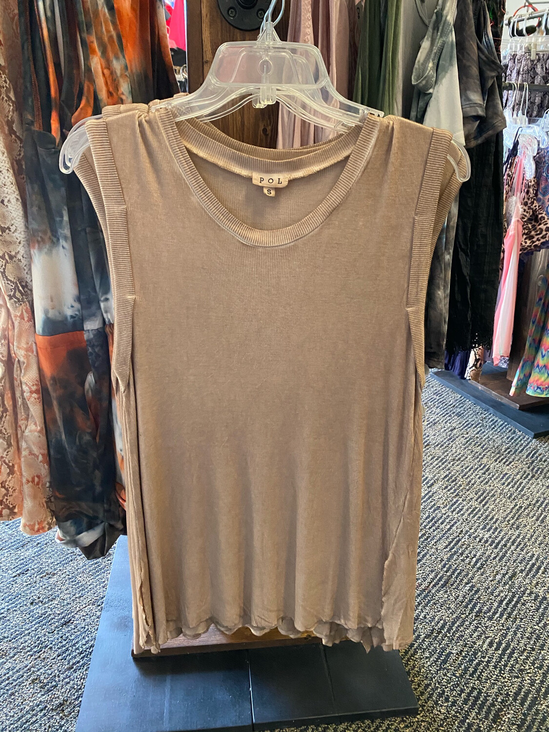 Tan Muscle Tank Tan Muscle Tank