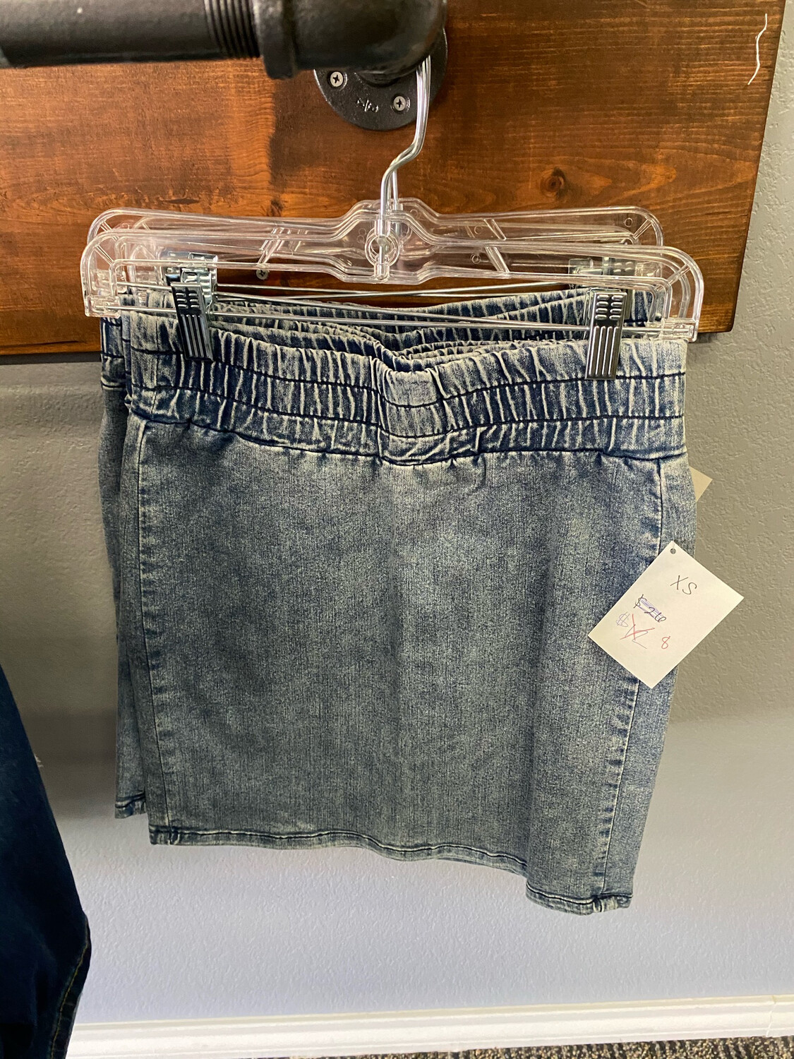 Acid Wash Skirt Acid Wash Skirt