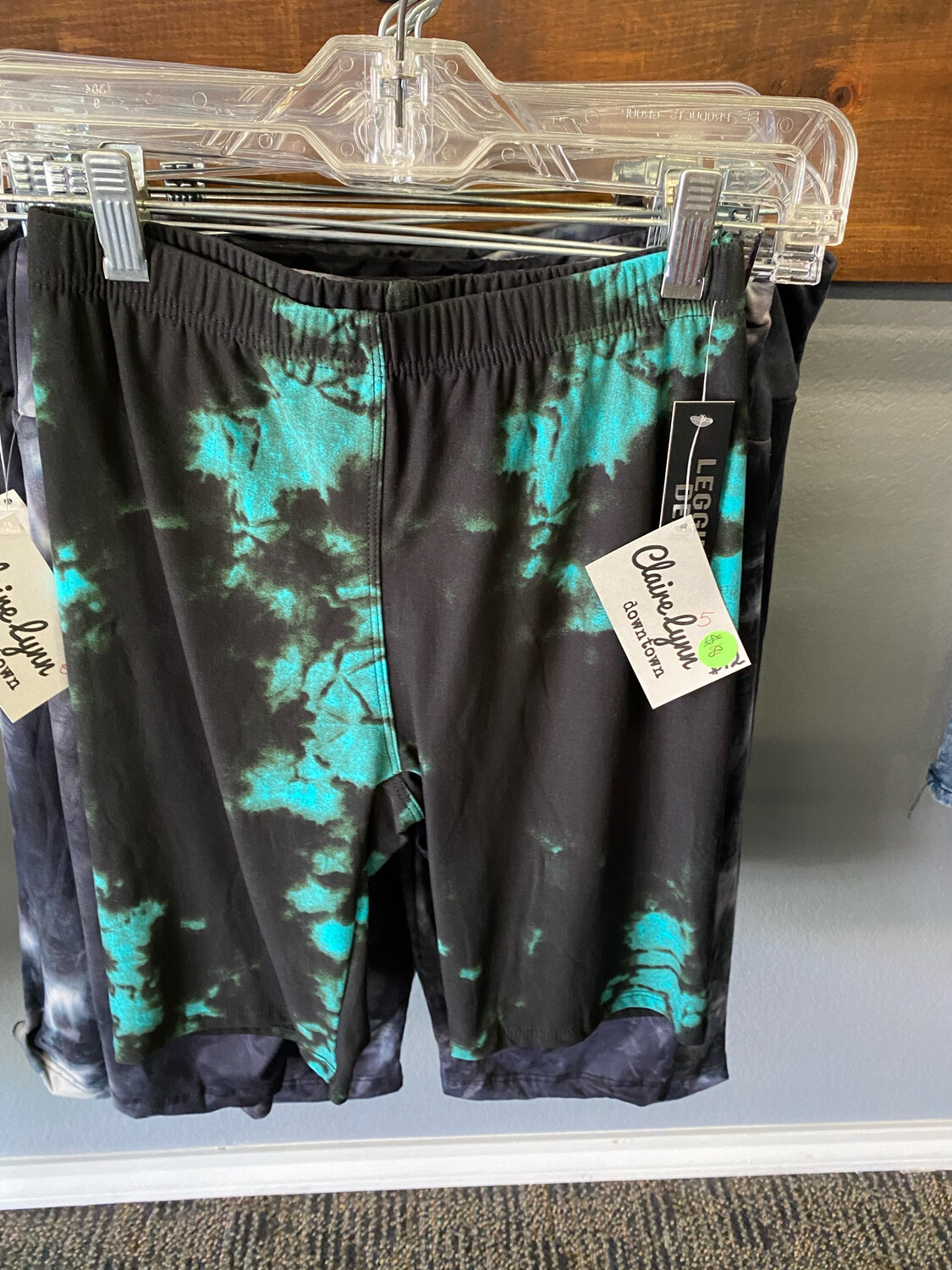 Teal/Black Biker Shorts (small) Teal/Black Biker Shorts (small)