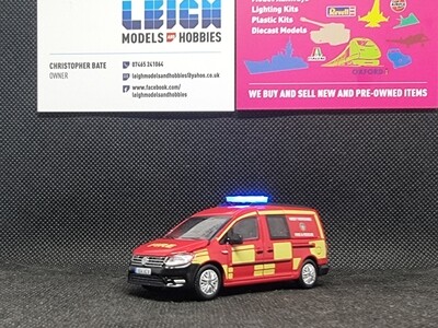 Ear Car VW Caddy Fire and Rescue Van