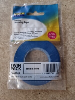 Model Craft Flexible Tape 3mm x 18m Twin Pack