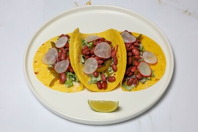 Red bean taco