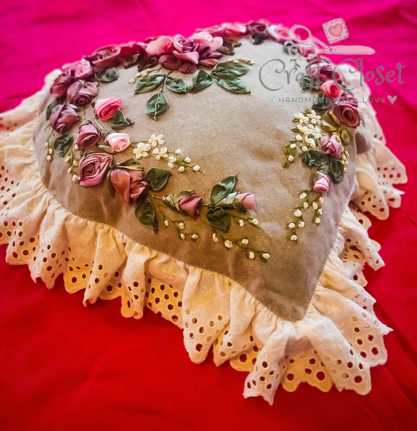 Love Pillow - Red