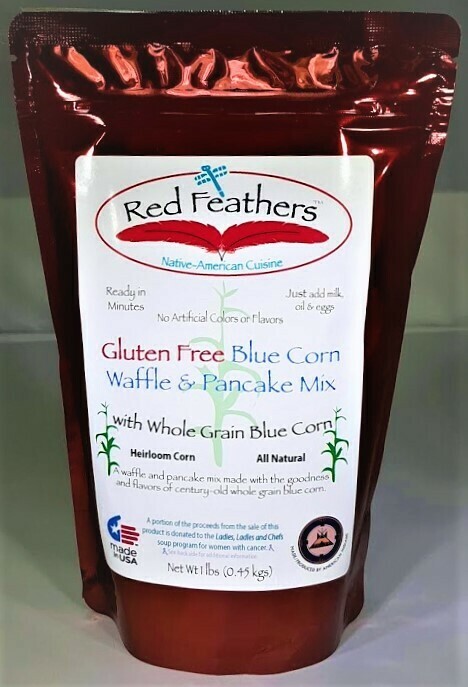 Blue Corn Gluten Free Waffle and Pancake Mix