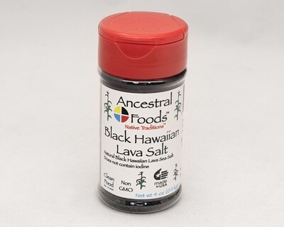 Black Hawai'ian Lava Salt
