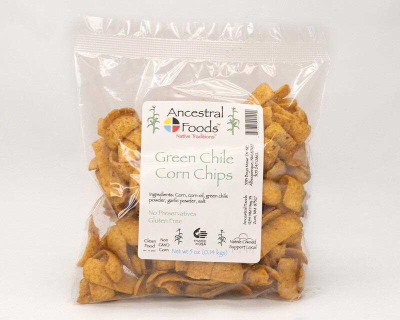 Green Chile Corn Chips