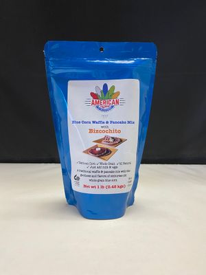 Blue Corn Waffle &amp; Pancake Mix with Bizcochito