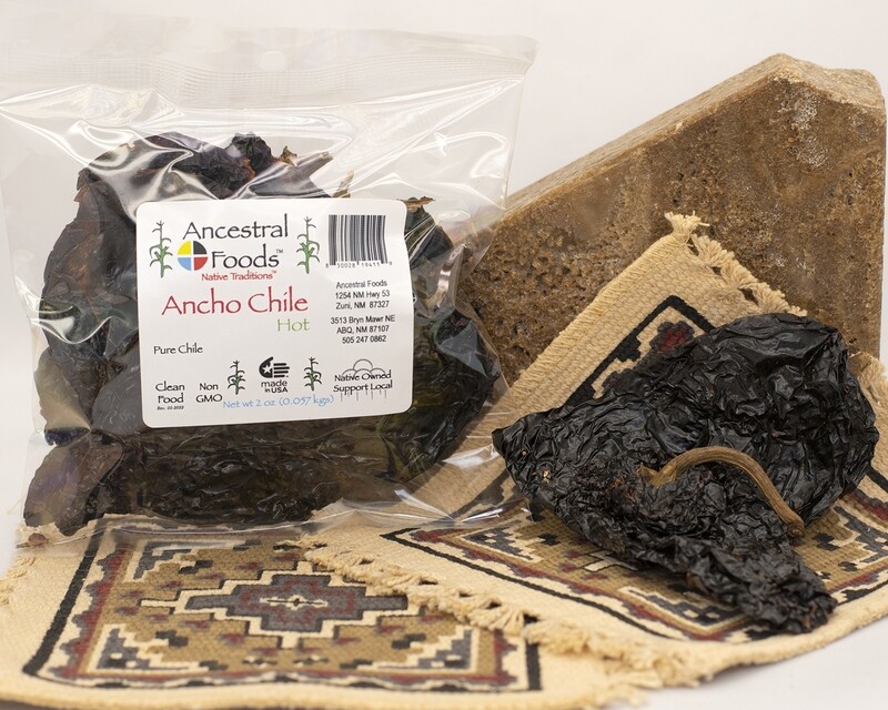 Ancho Chile Pods-Hot (6 oz.)