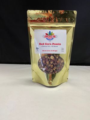 Heirloom Red Corn Pozole (Hominy Posole)