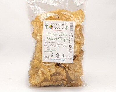 Green Chile Potato Chips