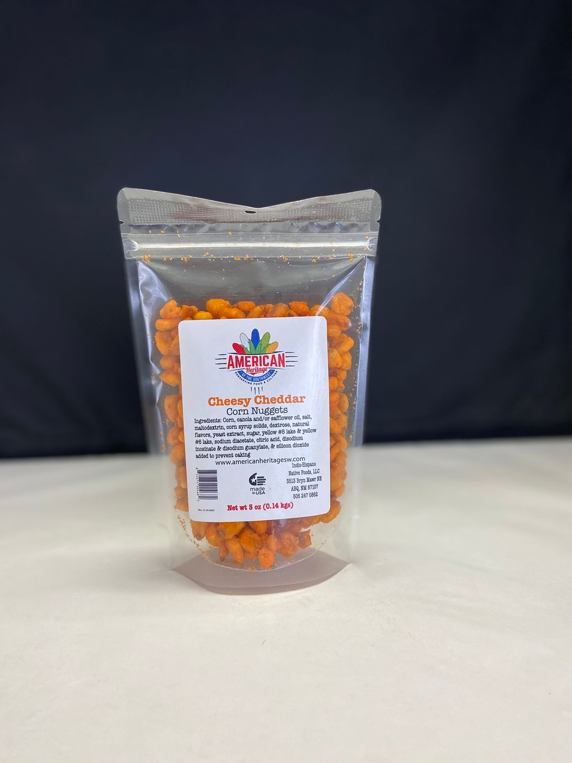 Corn Nuggets-Cheesy Cheddar