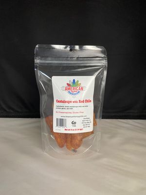 Cantaloupe with Red Chile