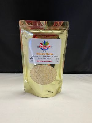 Grits-Yellow Corn (Roasted)