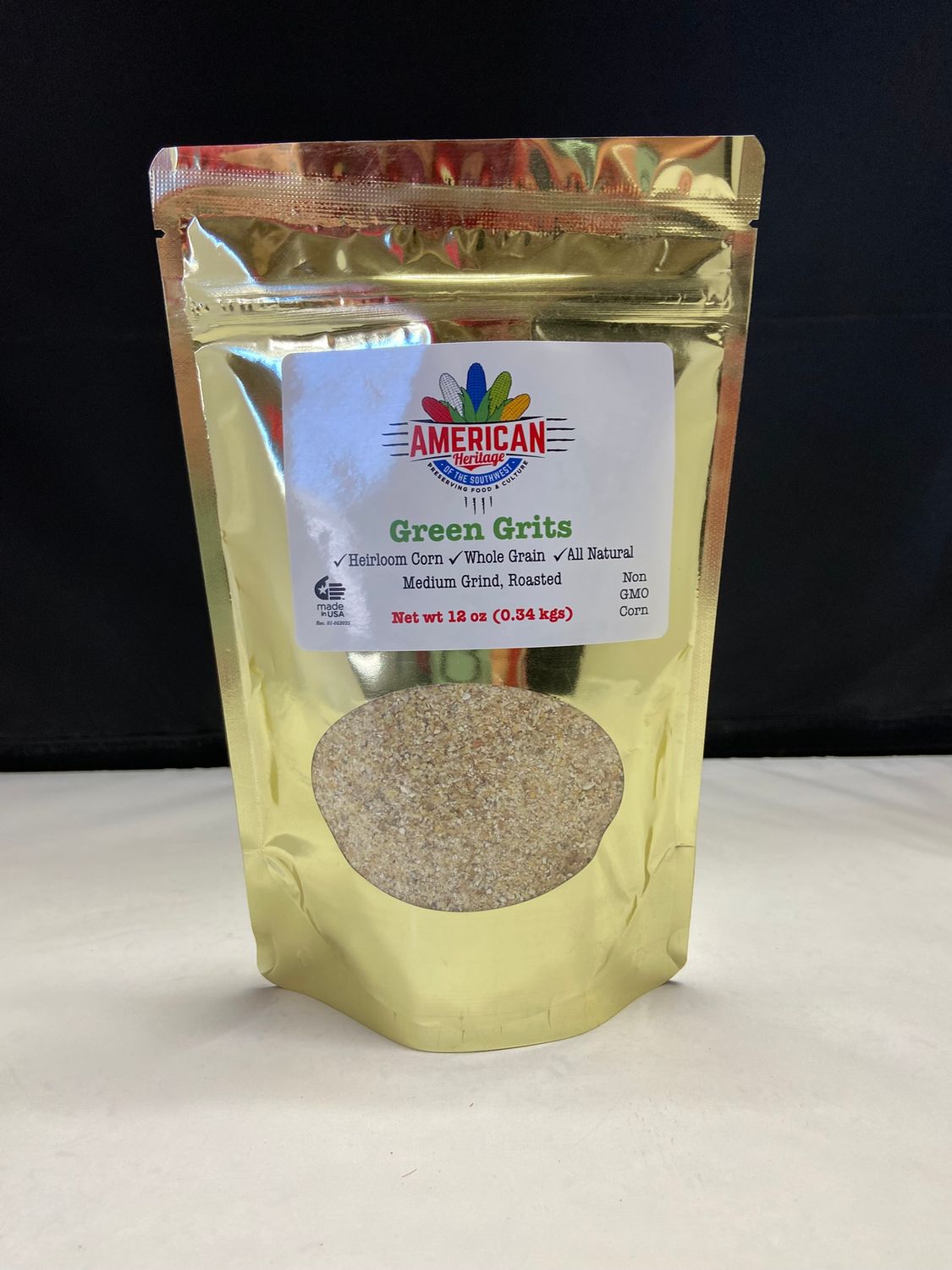 Grits-Green Corn (Roasted)