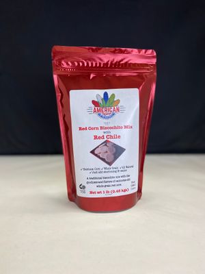 Red Corn Bizcochito Mix with Red Chile