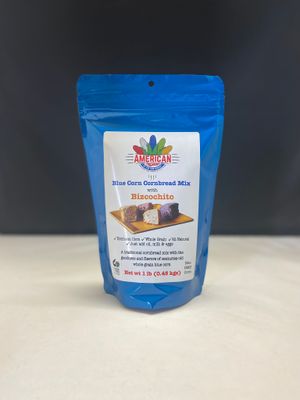 Blue Corn Cornbread Mix with Bizcochito