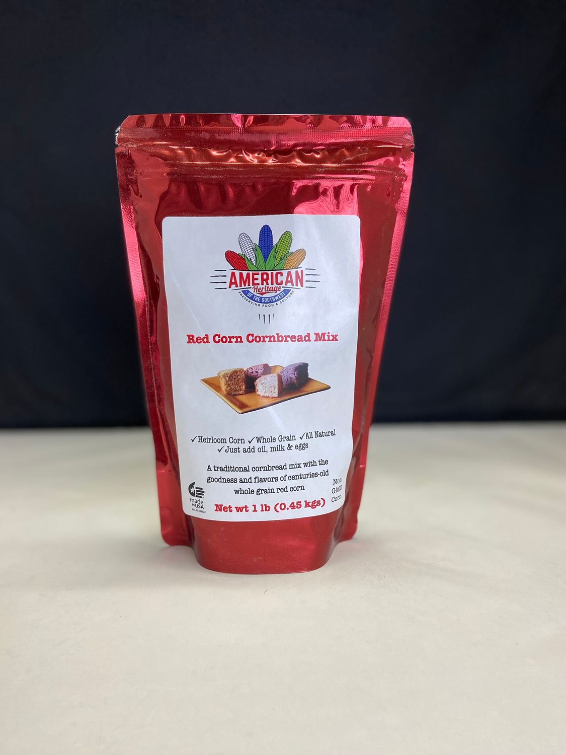 Red Corn Cornbread Mix