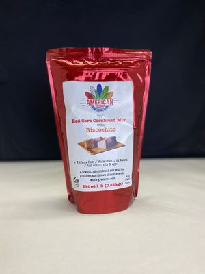 Red Corn Cornbread Mix with Bizcochito