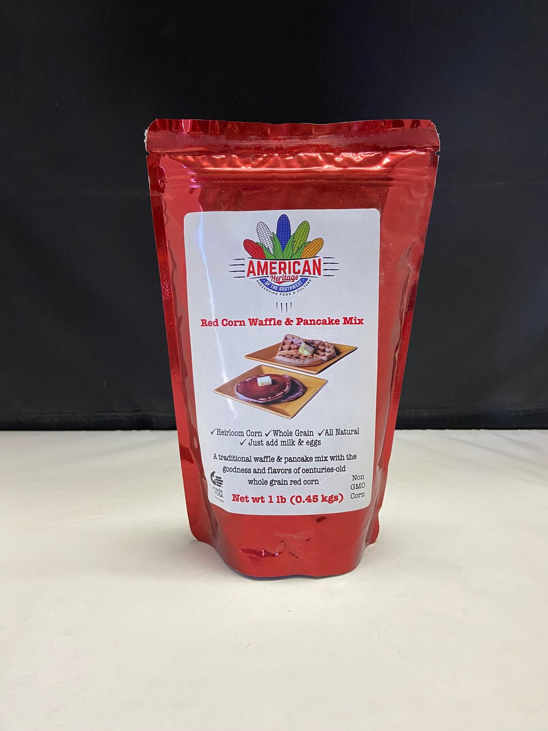 Red Corn Waffle &amp; Pancake Mix