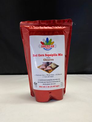 Red Corn Sopaipilla Mix with Churro