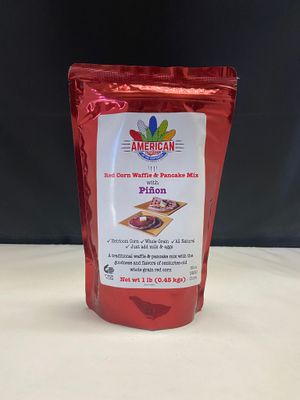 Red Corn Waffle &amp; Pancake Mix with Pinon