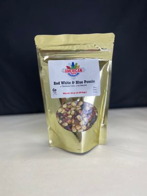 Red, White, &amp; Blue Corn Pozole