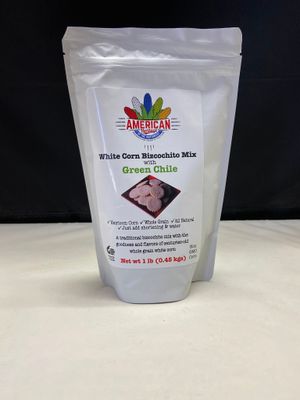 White Corn Bizcochito Mix with Green Chile